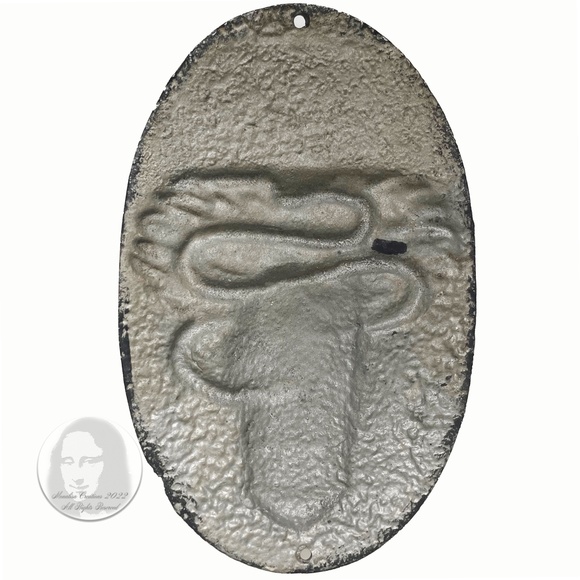 Firefighter Decor 2pc Set Fire Association Mark Plaques Home Decor Vintage - Picture 6 of 11